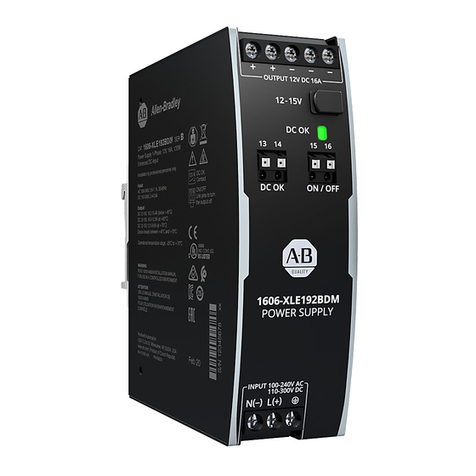 Rockwell Automation Allen-Bradley 1606-XLE192BDM User manual