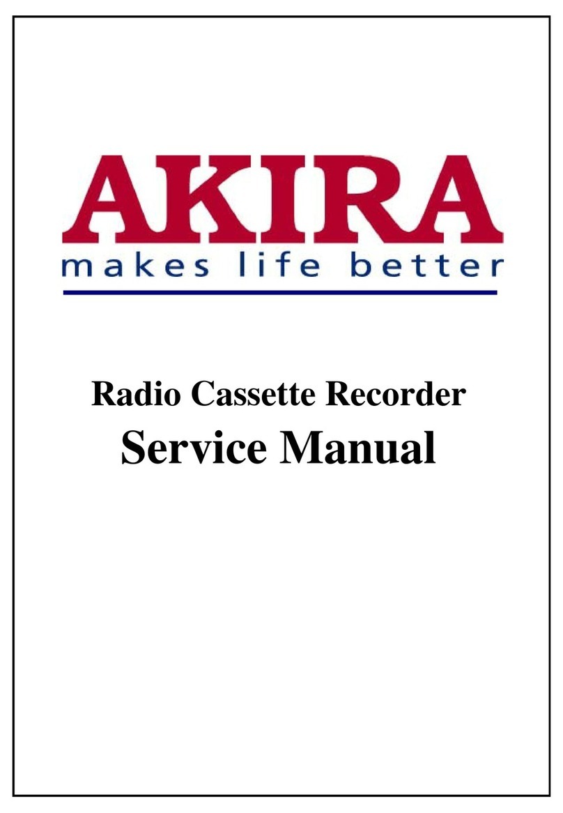 akira RC-2200C Service manual