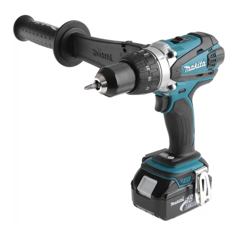 Makita DDF458Z User manual Makita DDF458Z User manual