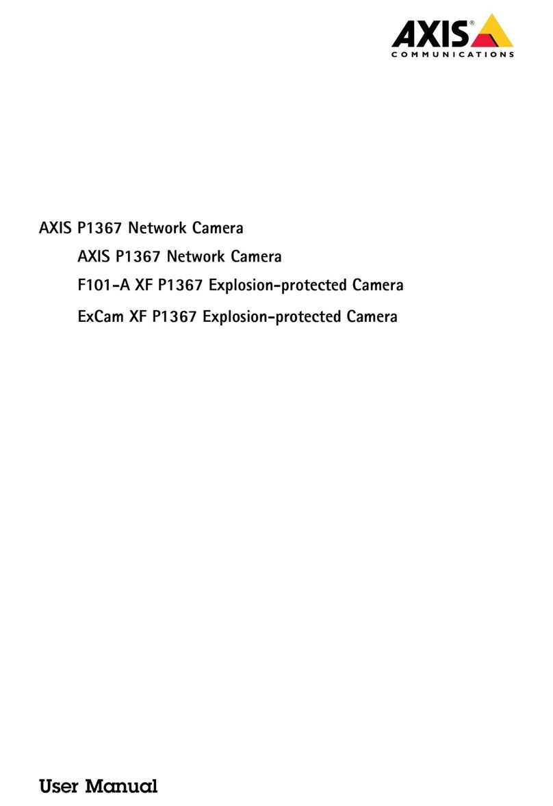 Axis F101-A XF P1367 user manual