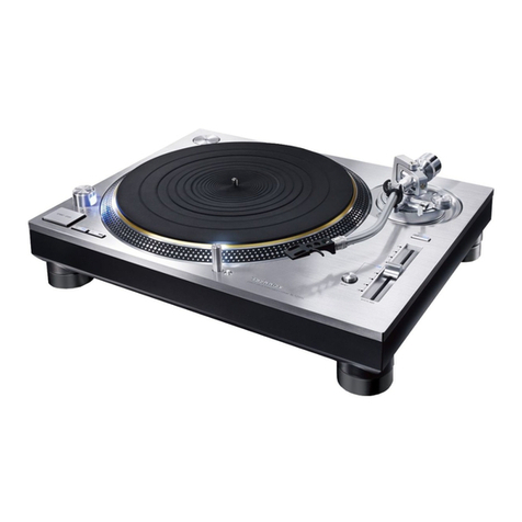 Technics SL-1200GEG User manual