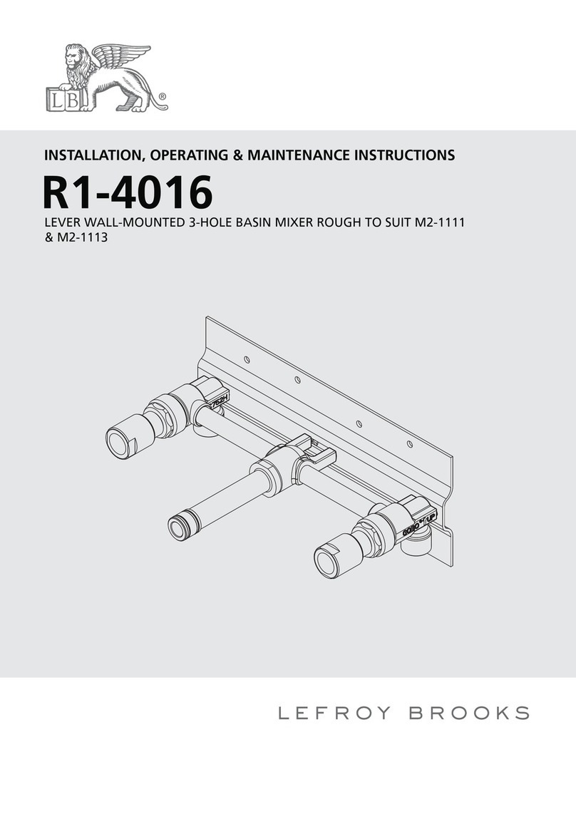 Lefroy Brooks R1-4016 Installation, operating, & maintenance instructions Lefroy Brooks R1-4016 Installation, operating, & maintenance instructions