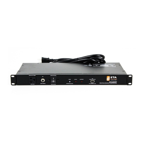 eta ETA-S20RT User manual