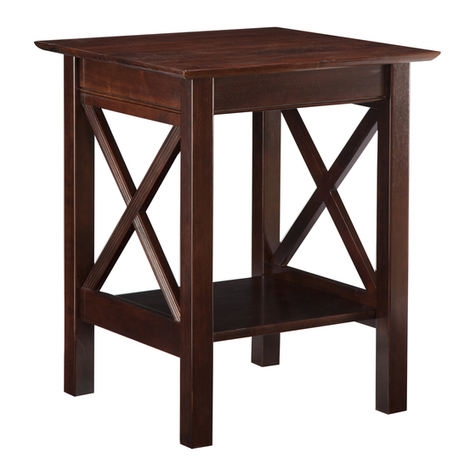 Atlantic Furniture PRINTER STAND CROSS PANEL User manual Atlantic Furniture PRINTER STAND CROSS PANEL User manual