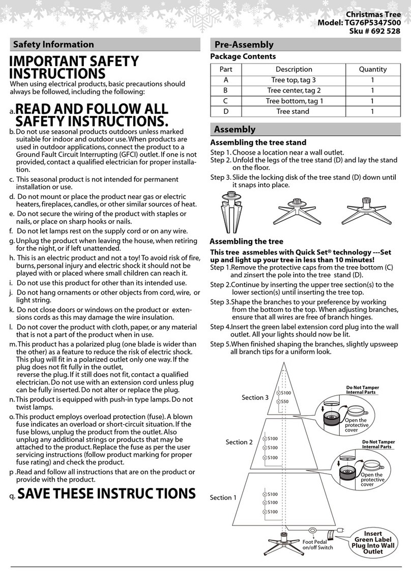 Polygroup TG76P5347S00 User manual