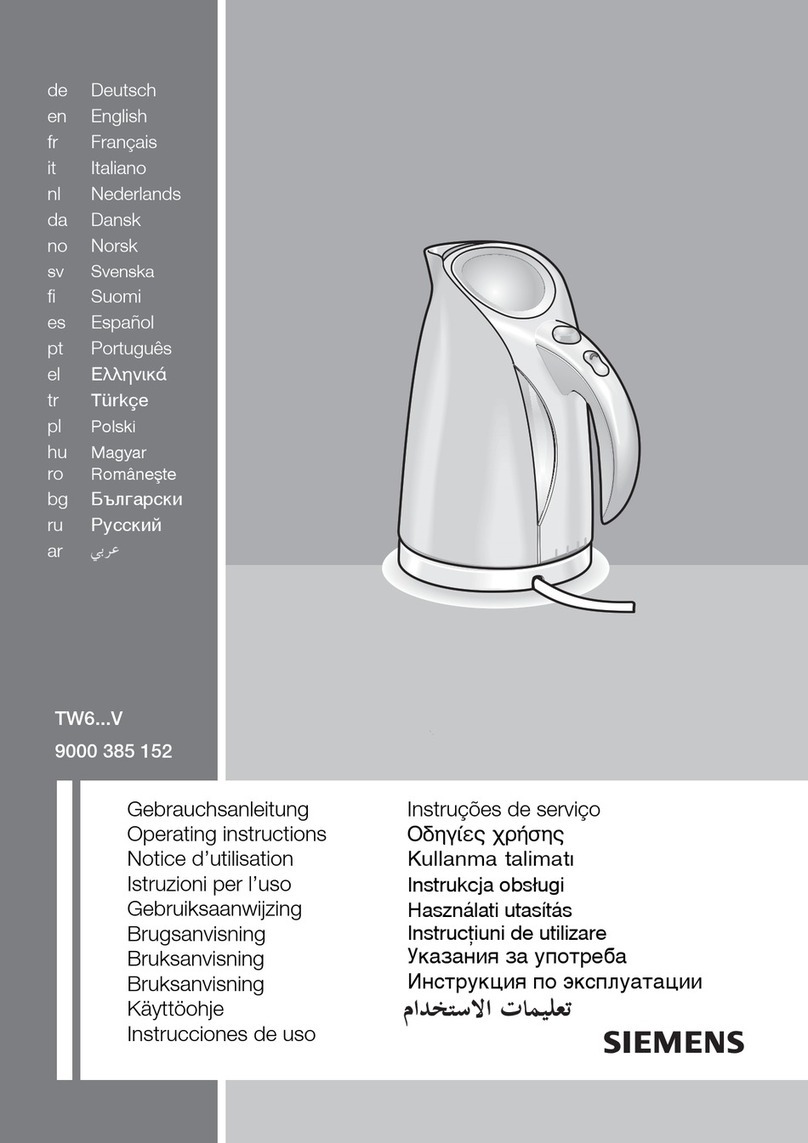 Siemens TW6 V Series User manual Siemens TW6 V Series User manual