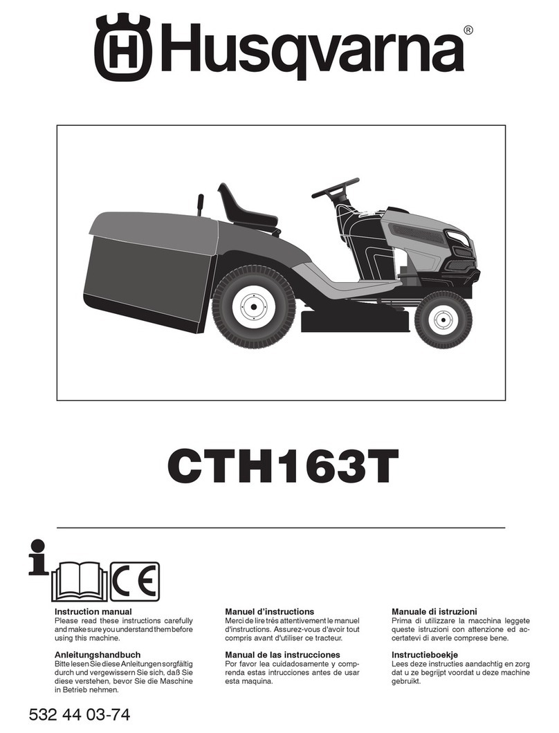 Jonsered CTH163T User manual