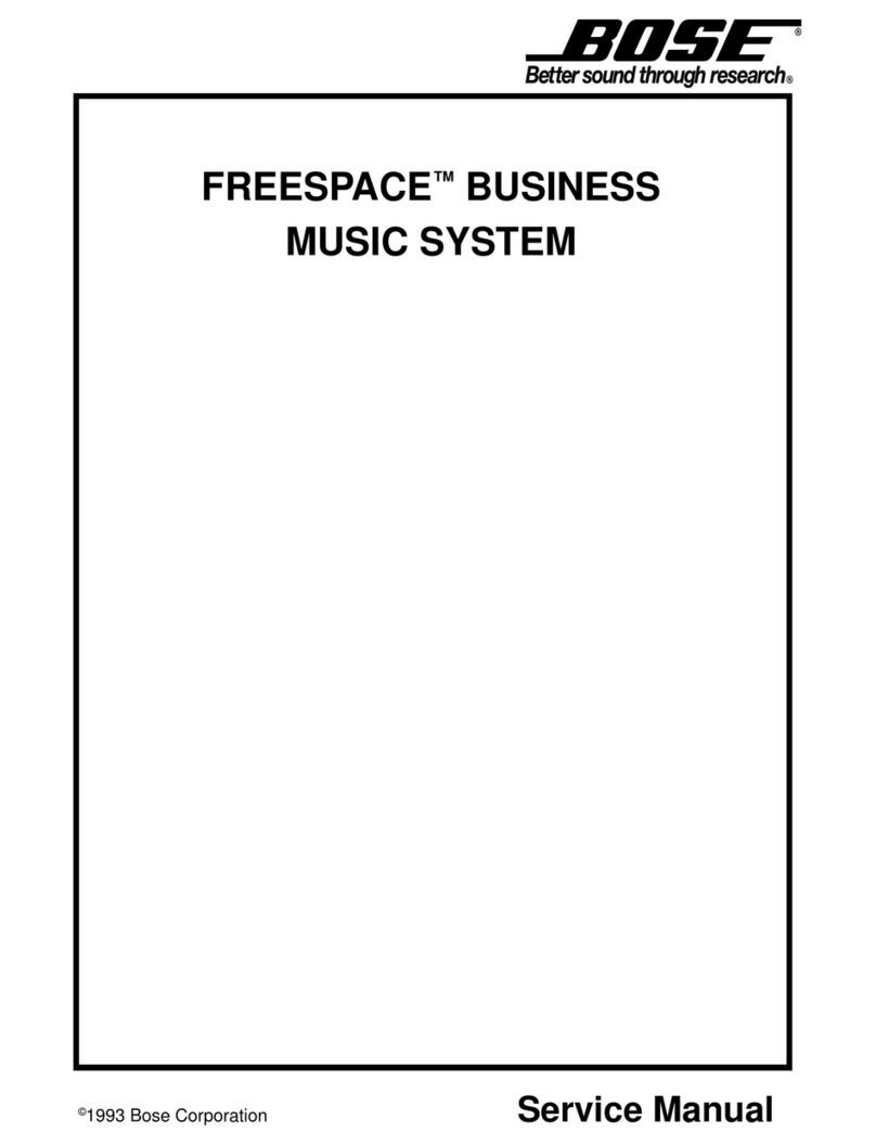 Bose FREESPACE BUSINESS User manual