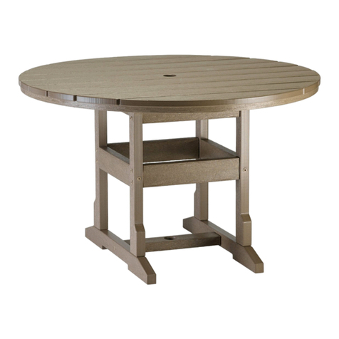 Premium Poly Patios Breezesta DH-0704 Assembly