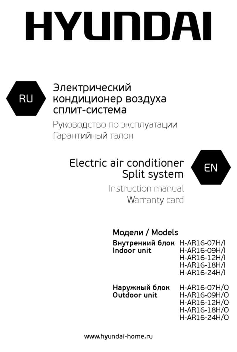 Hyundai H-AR16-07H/I User manual