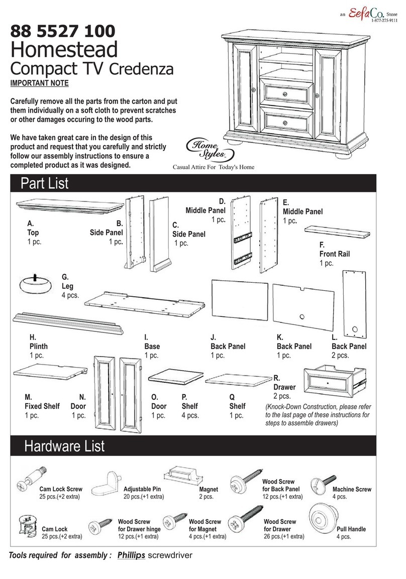 Home Styles 88 5527 100 User manual