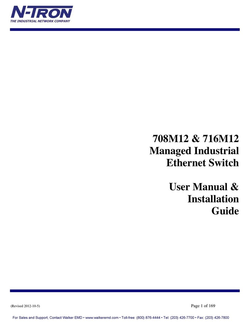 Ntron 716M12 Installation and operating instructions