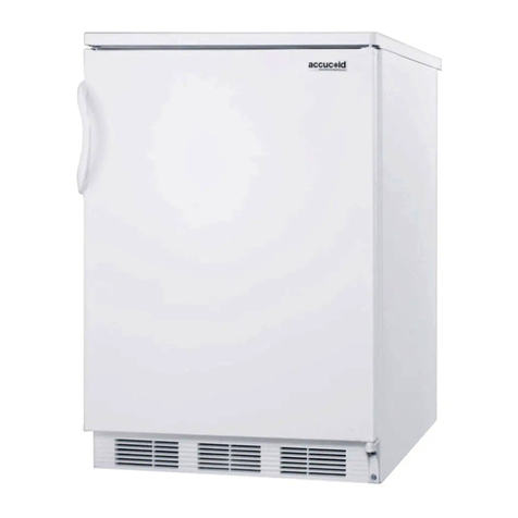 Accucold Summit FF6W Series instruction manual