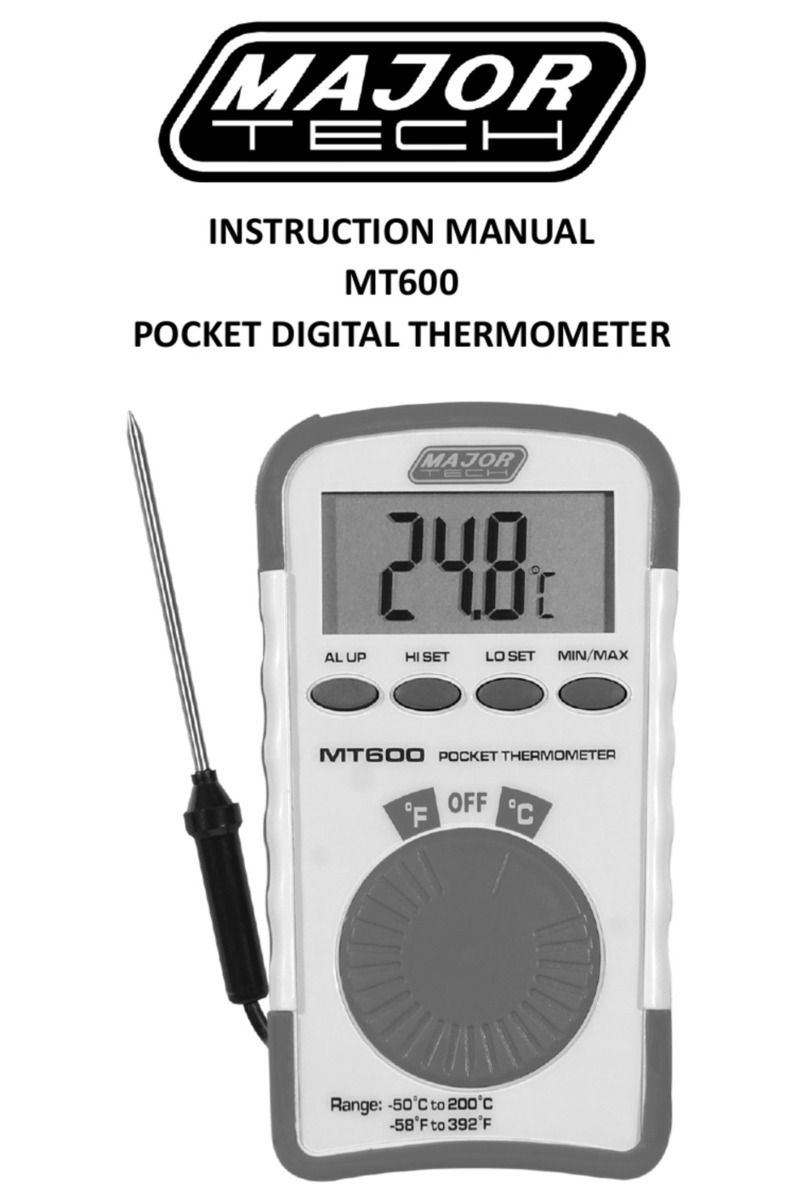 Major tech MT600 User manual