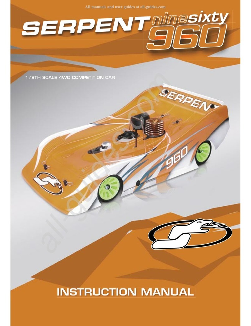 Serpent Nine Sixty instruction manual