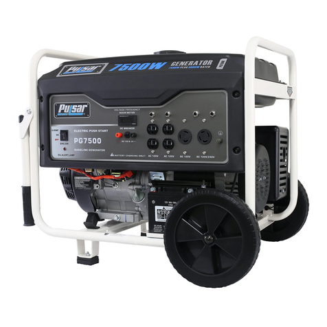 Pulsar PG7500 User manual