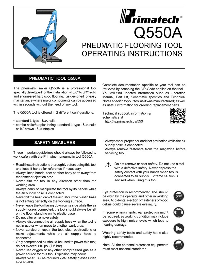 primatech Q550A User manual