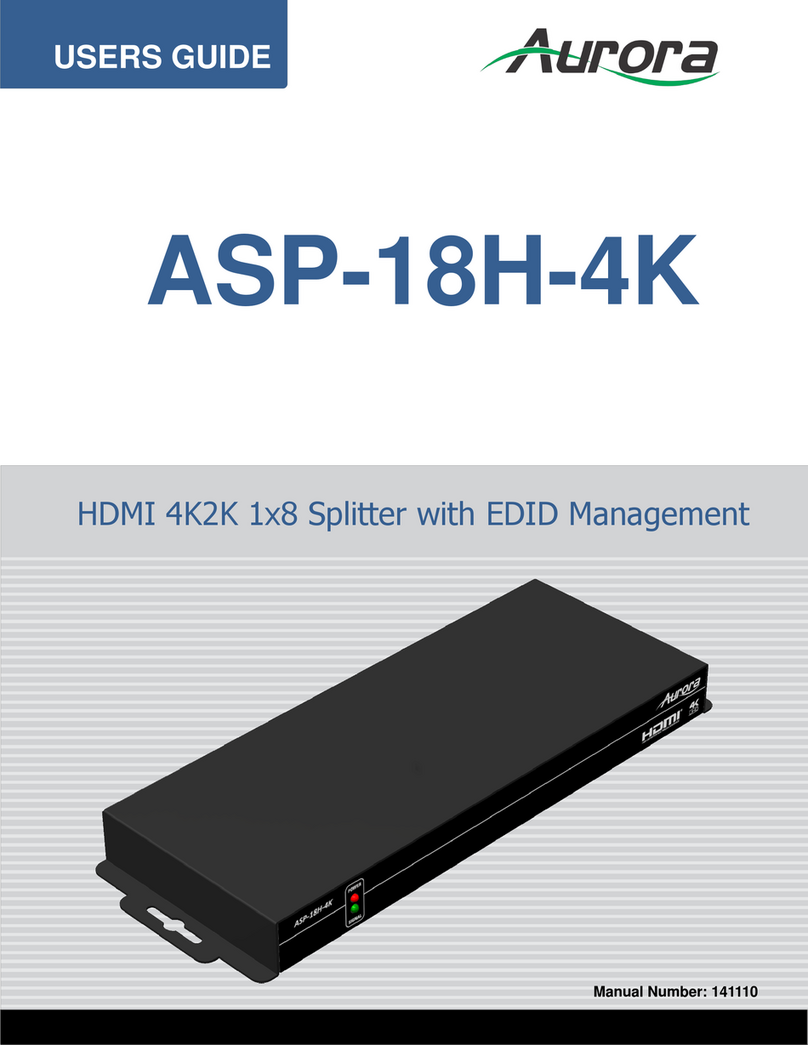 Aurora ASP-18H-4K user guide