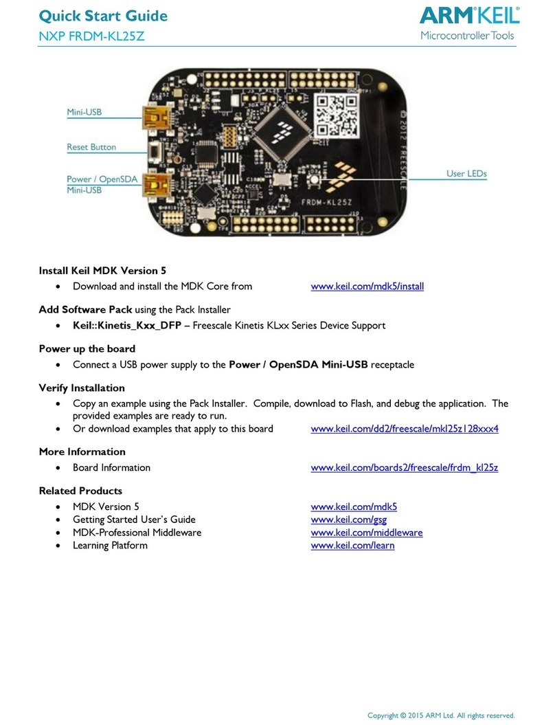 NXP Semiconductors FRDM-KL25Z quick start guide