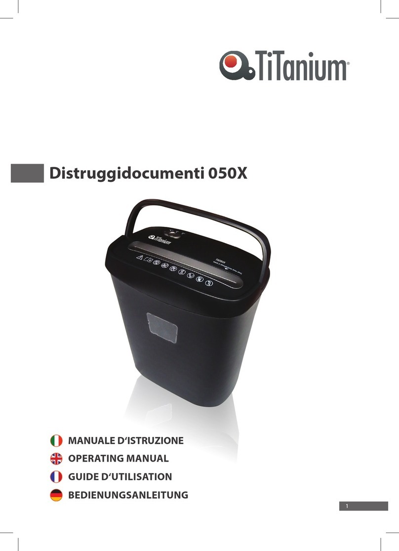 Titanium 050X operating manual