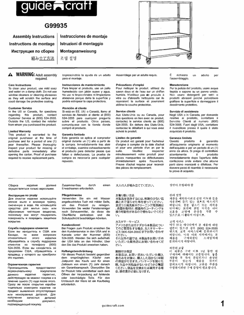 guide craft G99935 Assembly instructions guide craft G99935 Assembly instructions