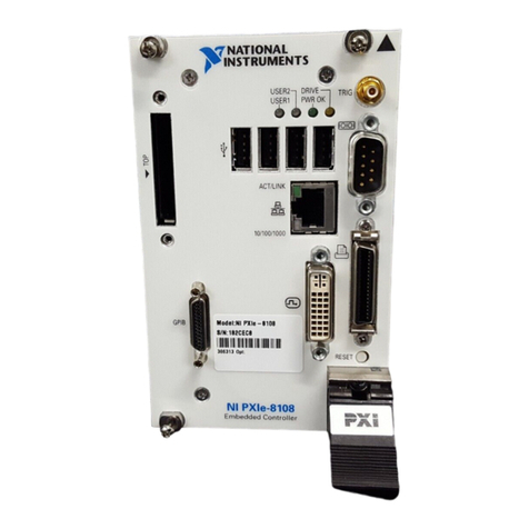 National Instruments PXIe-8108 User manual