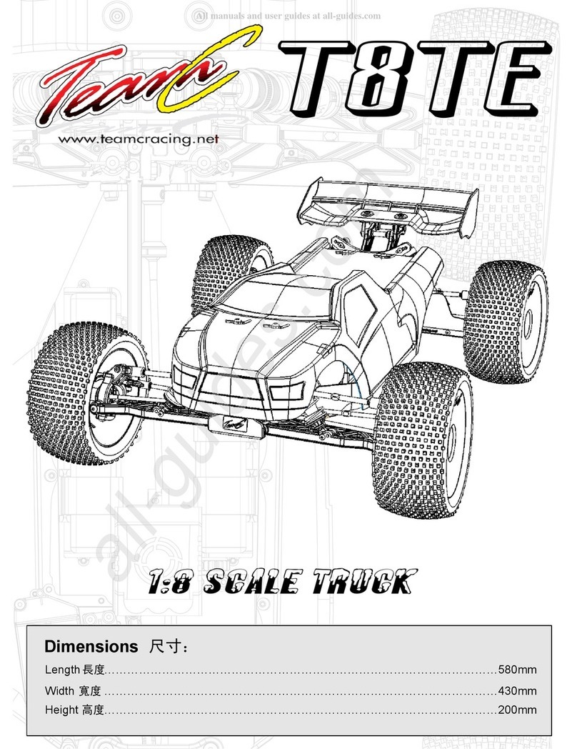 TEAMCRACING T8TE instruction manual