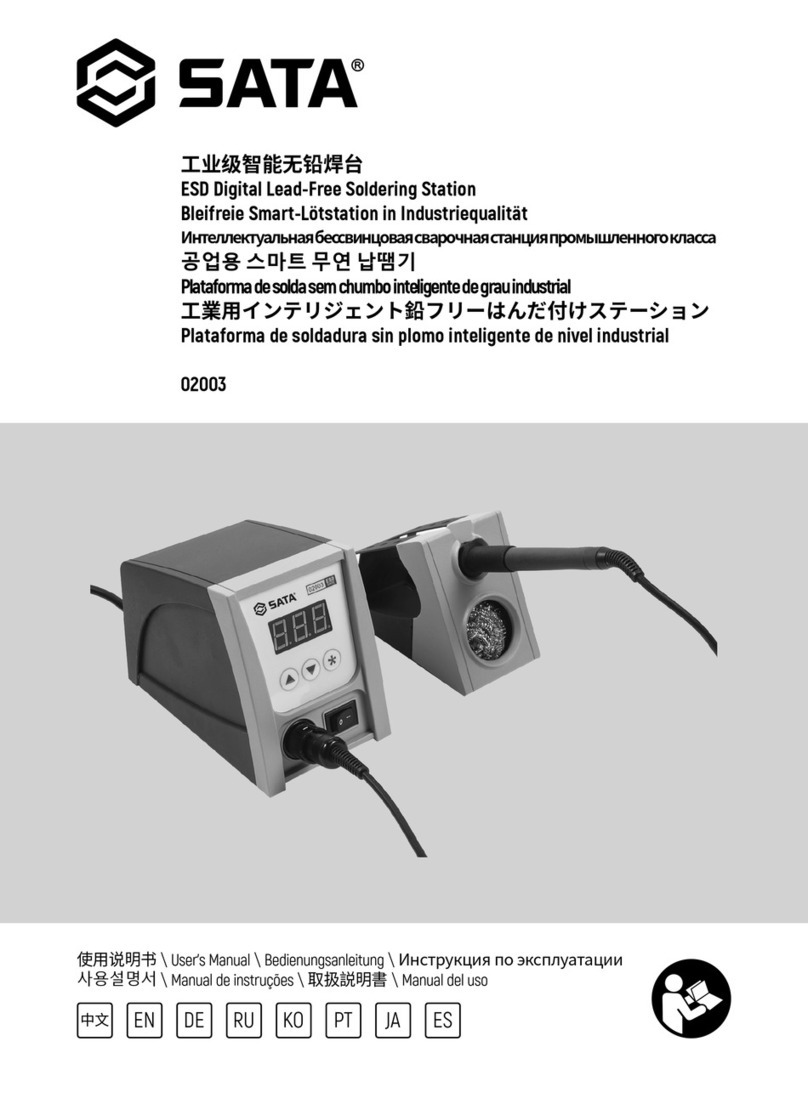 SATA 02003 user manual