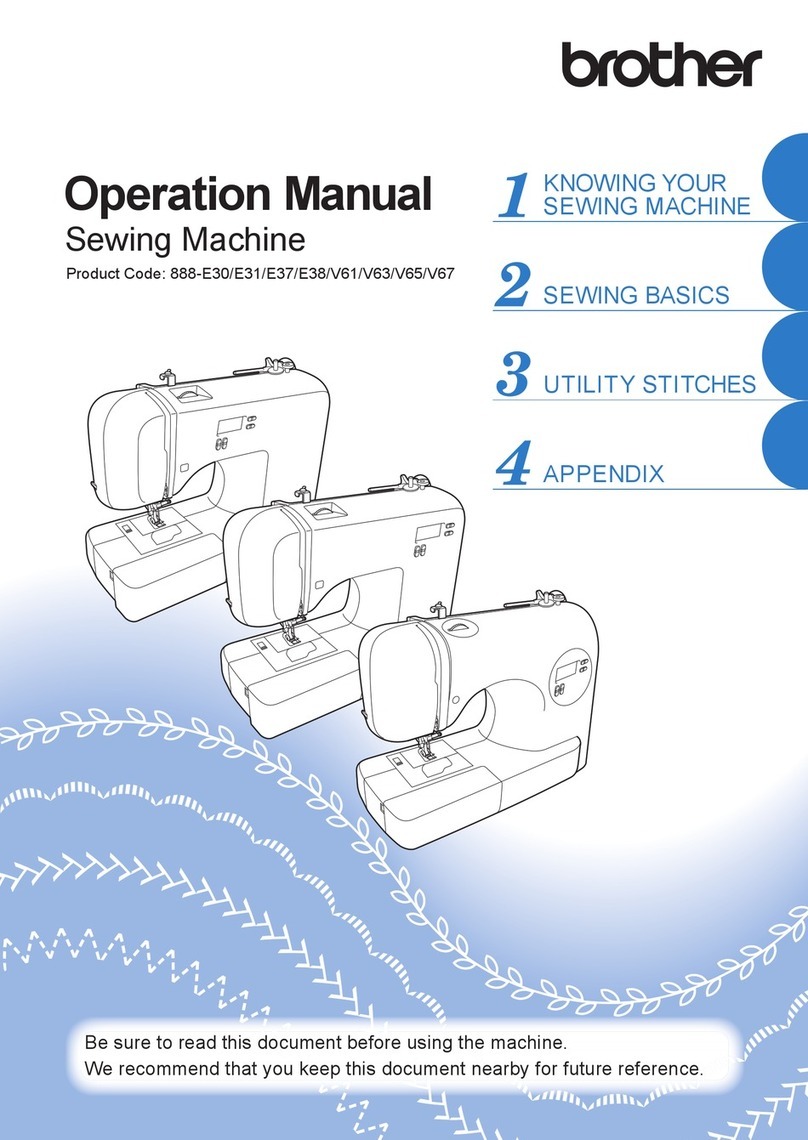 Brother 888-E31 User manual