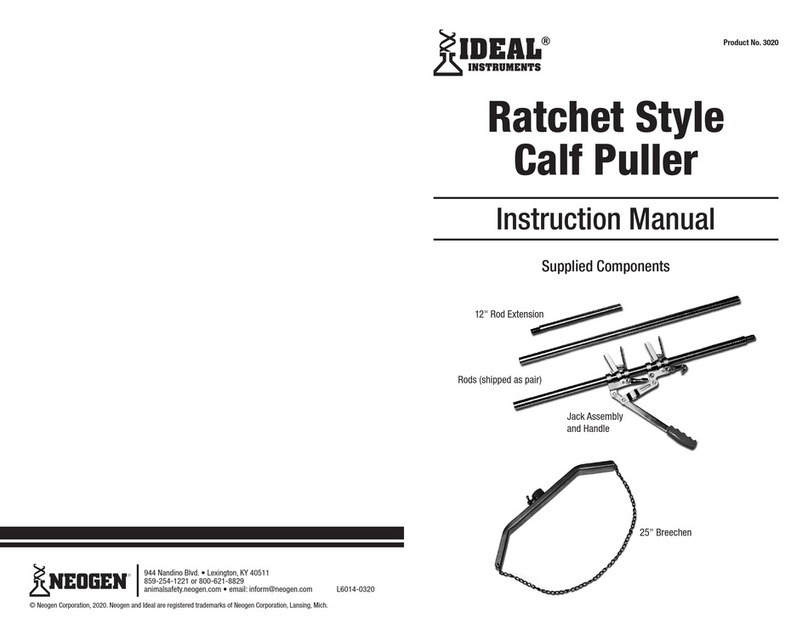 Neogen IDEAL INSTRUMENTS 3020 User manual