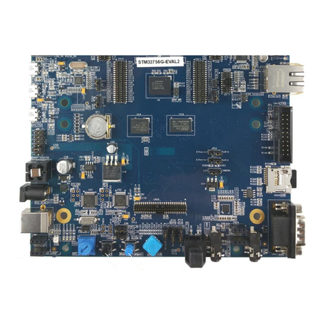 STMicroelectronics STM32F756G-EVAL User manual STMicroelectronics STM32F756G-EVAL User manual