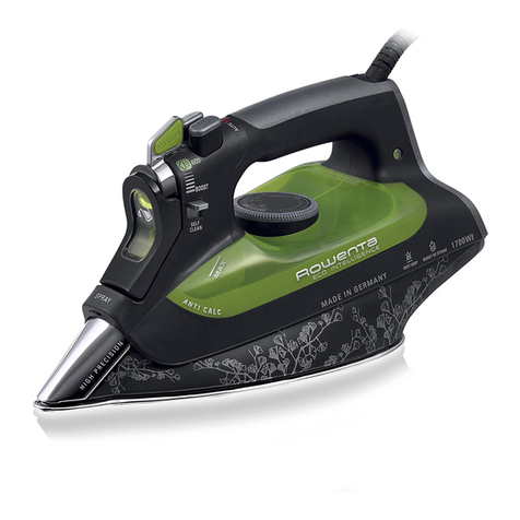 Rowenta ECO INTELLIGENCE DW6010D1 User manual