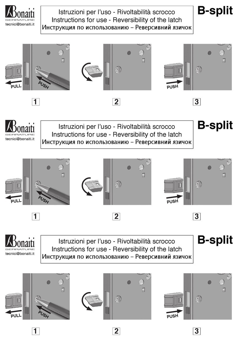 Bonaiti B-split Instructions for use