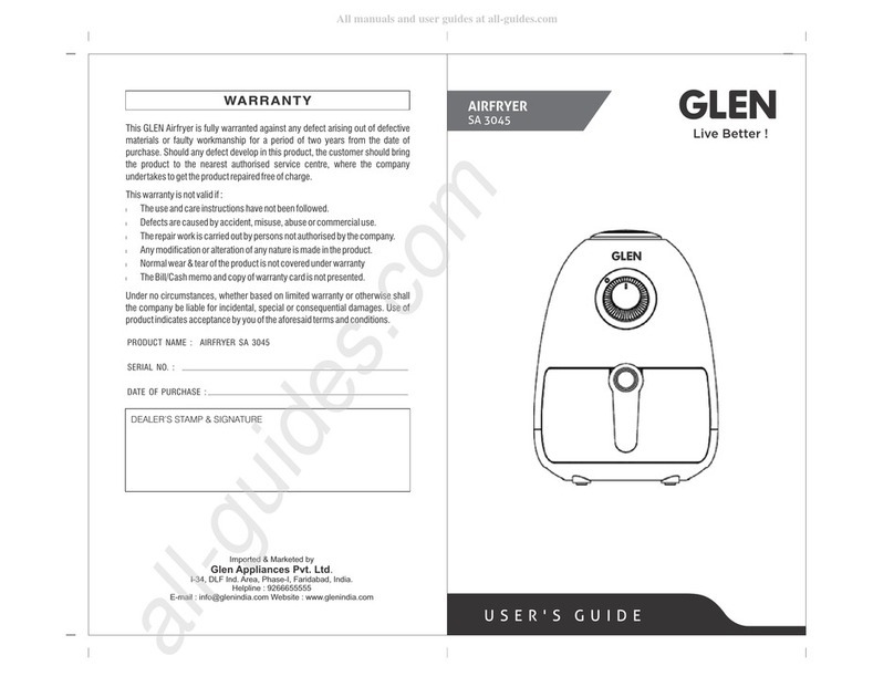 Glen SA 3045 user guide