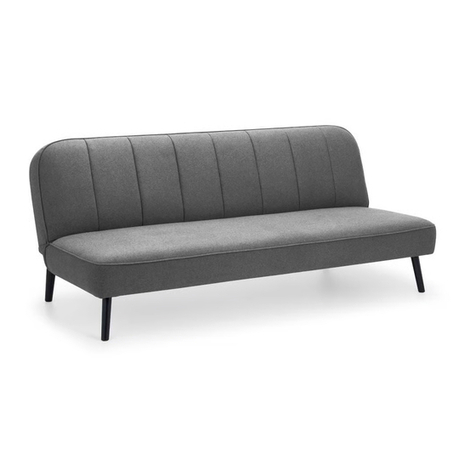 Happy Beds Miro Fabric Sofa Bed Assembly instructions Happy Beds Miro Fabric Sofa Bed Assembly instructions