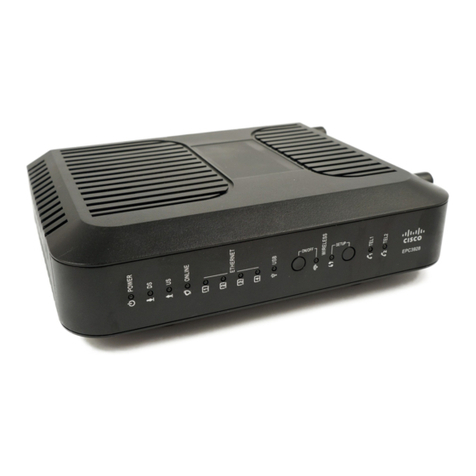 Cisco EPC3928 DOCSIS User manual