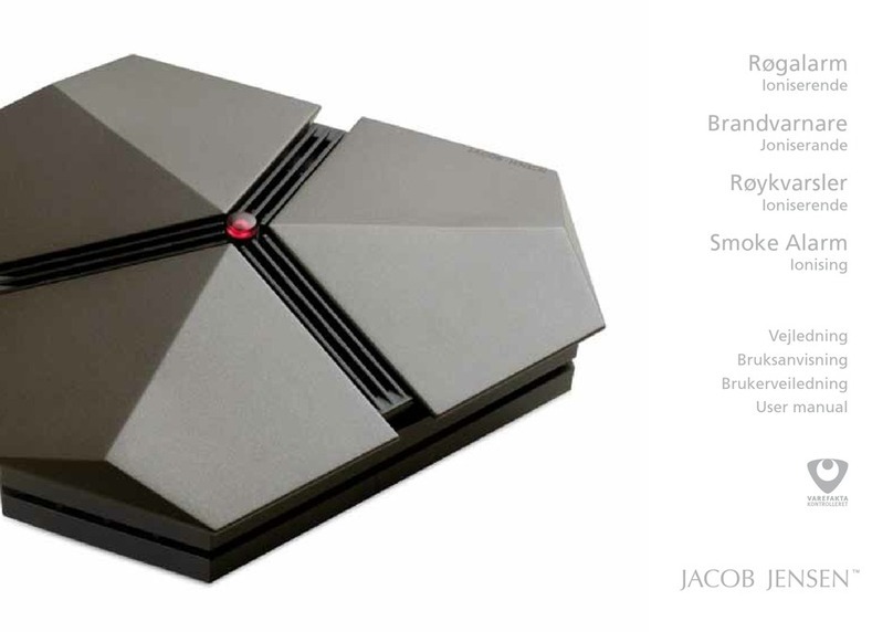 Jacob Jensen S1201 user manual