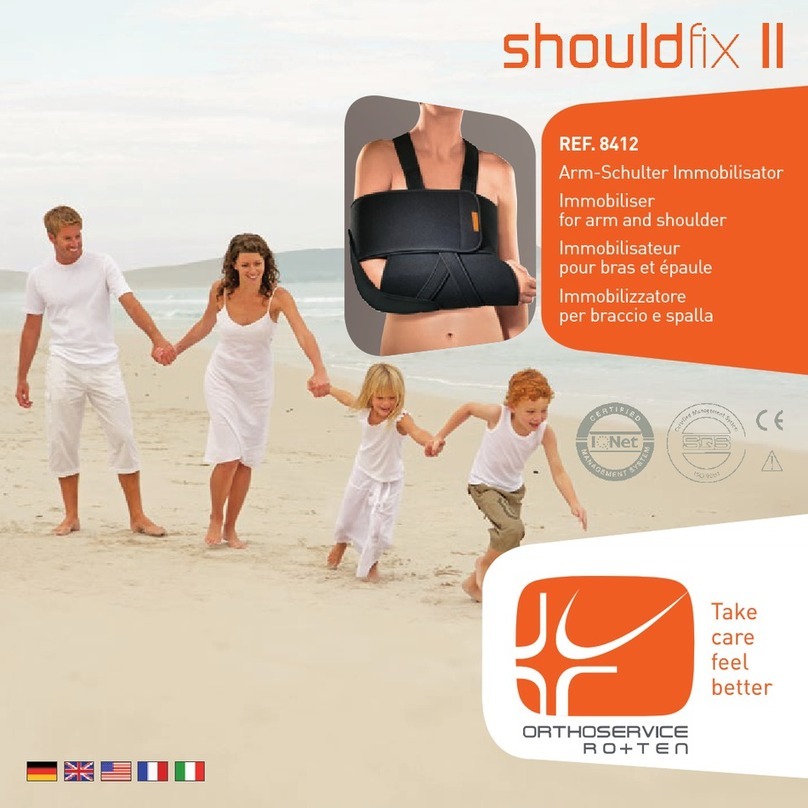 ORTHOSERVICE RO+TEN shouldfix II User manual