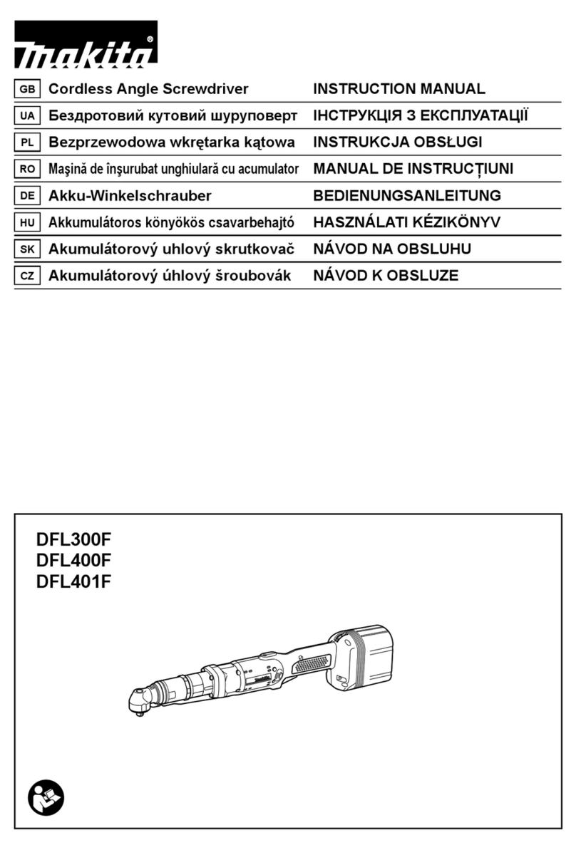 Makita DFL400F User manual