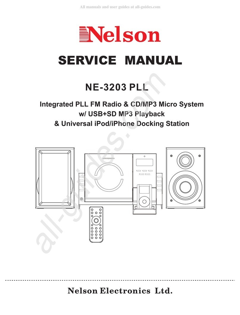 Nelson NE-3203 PLL Service manual