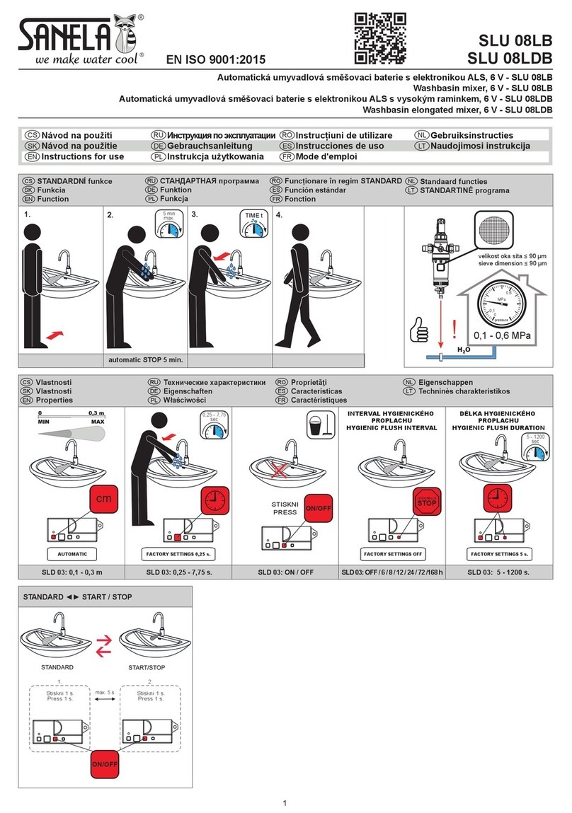 Sanela SLU 08LB User manual Sanela SLU 08LB User manual