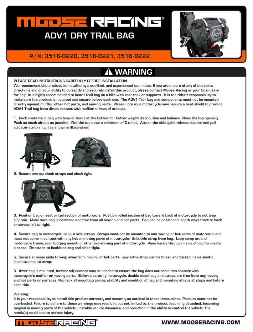 MOOSE RACING ADV1 quick start guide