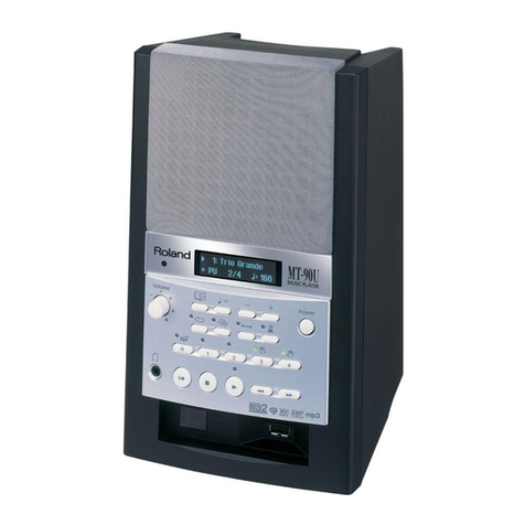 Roland FD-01MT User manual