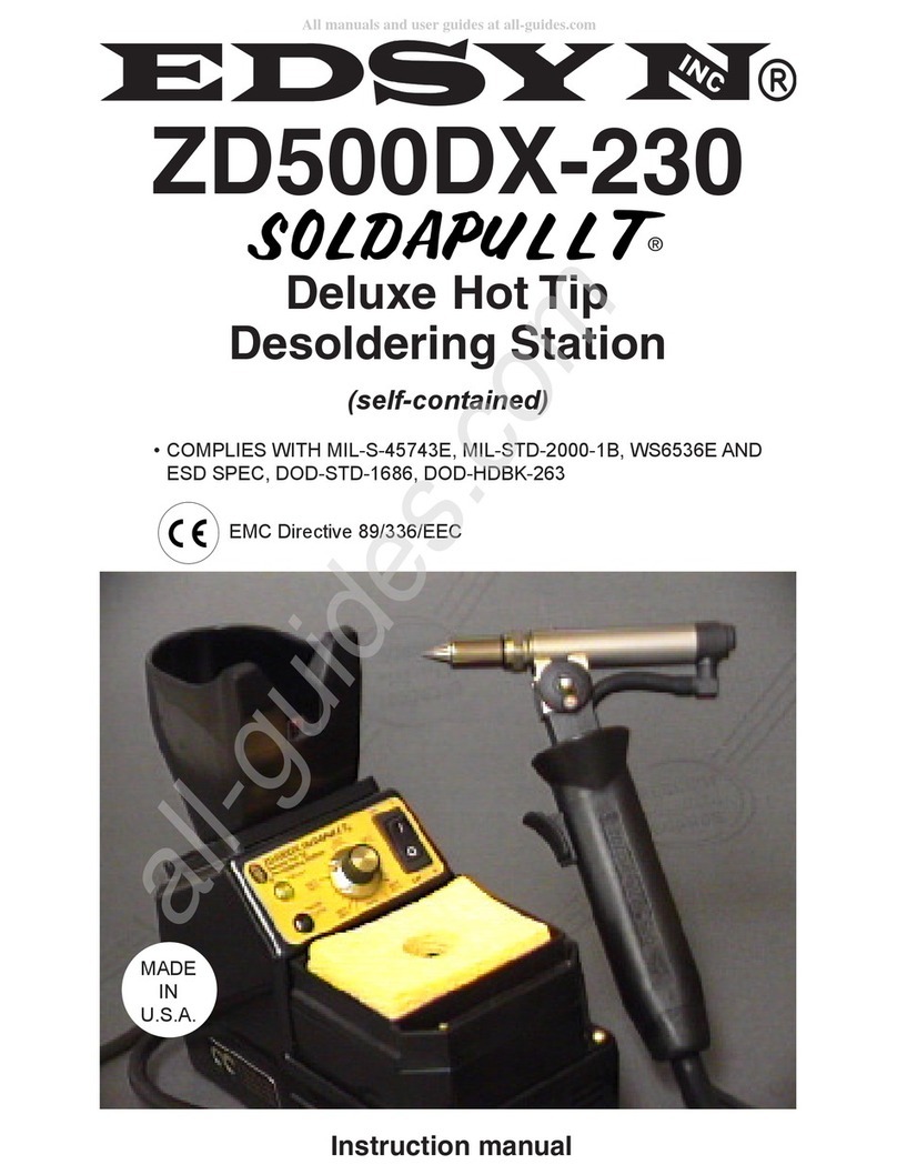 Edsyn Soldapullt ZD500DX-230 User manual