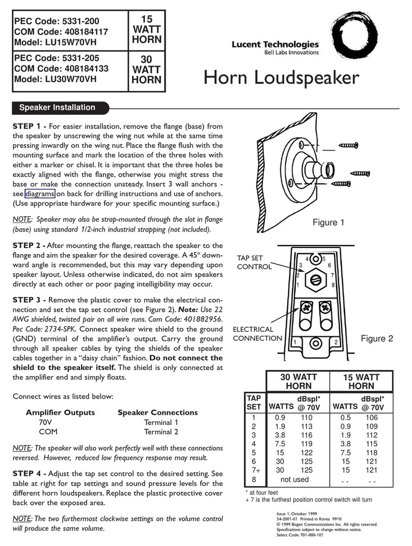 Lucent Technologies LU15W70VH User manual