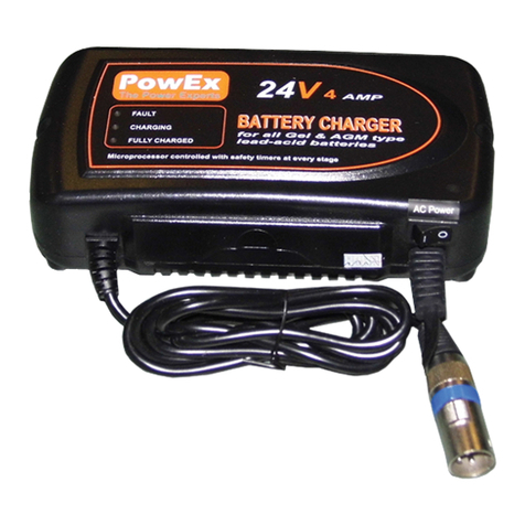 PowEx PX-2404M Users manual and important safety information
