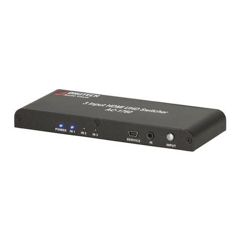 Digitech Audio Visual AC-1760 user manual