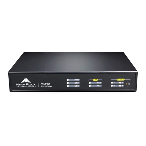 New Rock Technologies OM20G Quick installation guide