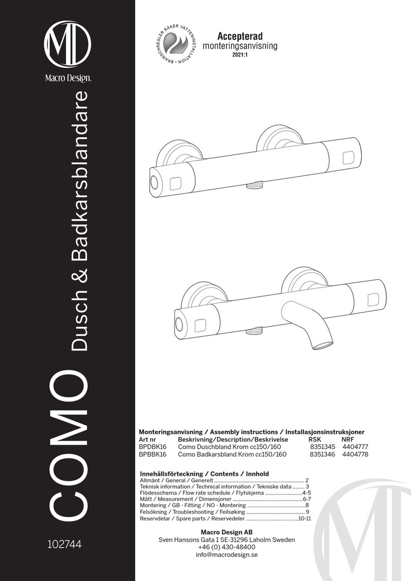 Macro Design BPDBK16 User manual Macro Design BPDBK16 User manual