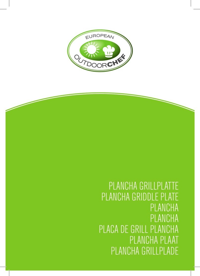 Outdoorchef PLANCHA User manual